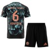 Camisola FC Bayern München Kimmich 6 Criança Equipamento Alternativa 2024-25 Manga Curta